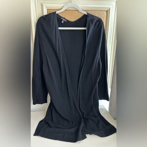 Talbots Black Knit Cardigan
